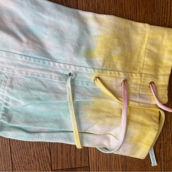 LOVESHACKFANCY Tao Pant Rainbow Radial Tie Dye Read Description - Picture 13 of 16